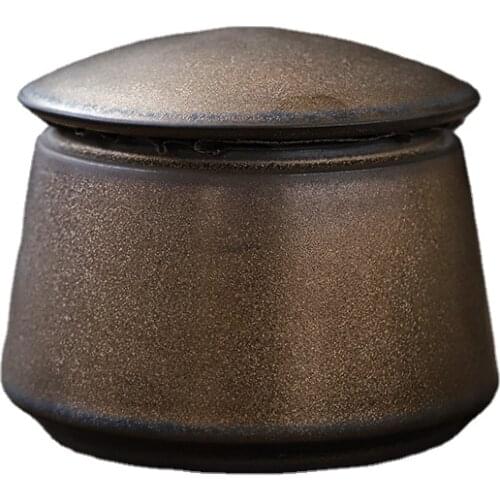 Retro Keepsake Urn Container for Ashes Pet Memorial Cremation Urns Ceramic Funeral for Ashes Dog cat