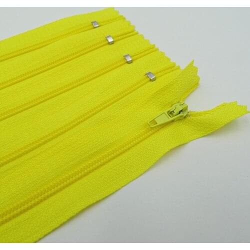 20Pcs 3# (10 Inches) 25CM Closed Nylon Coil Zipper Suitable For Quilt Cover Tent Pillowcase Clothing