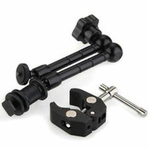 11" Inch Friction Articulating Magic Arm + Super Clamp For DSLR