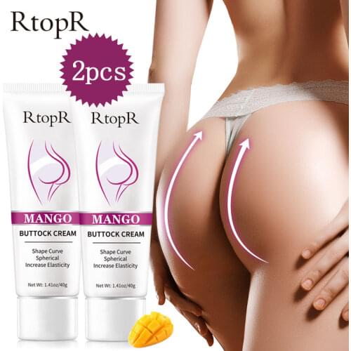 2PCS Mango Buttock Enhancement Cream Effective Shape Hip Improves Back And Leg Pain Eliminate Printing And Firming buttock