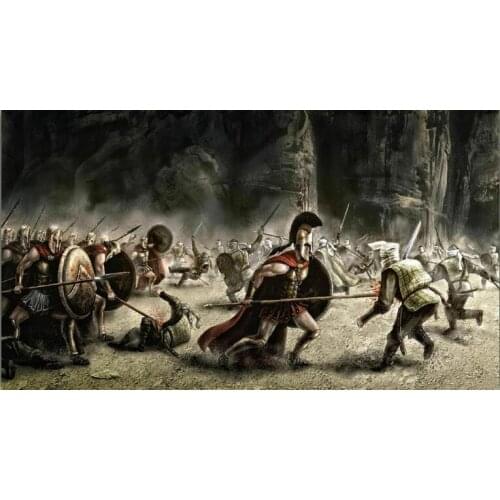 300 Movie Art Film Print Silk Poster Home Wall Decor 24x36inch