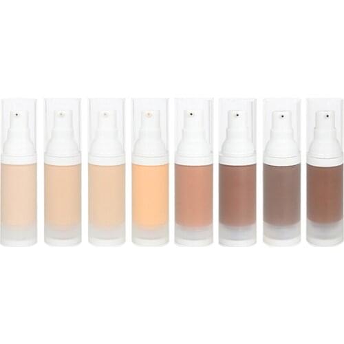 8-color Liquid Foundation Whitening Concealer Makeup Private Brand Custom Wholesale Bulk