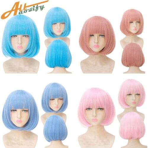 Allaosify White Wigs