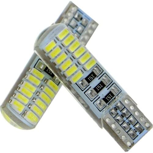 Automobile Led W5w Led T10 Side Lamp Silicone Decoding 24 Lamp 3014 12V Factory Direct Sales Led Lights for Car Car Led Light