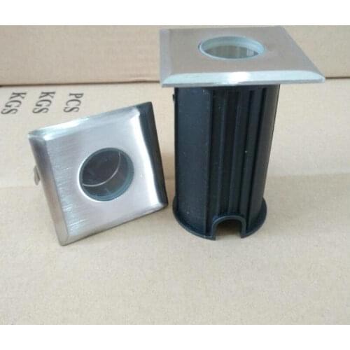 Free shipping 3W LED Underground Lamp Waterproof Outdoor Stage Stairs Buried Garden Floor Lamp LED Underground Light