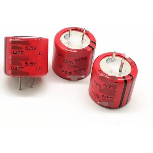 1pcs LC Series LC55474A 5.5V 0.47F Energy Storage Memory Power Supply 5.5V0.47F capacitance