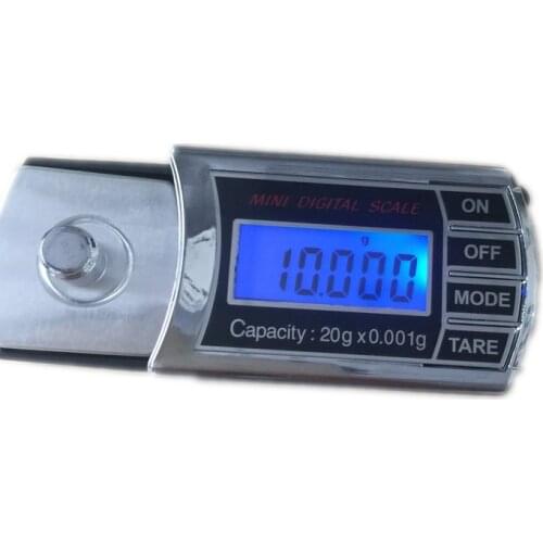 20g 0.001g High Precision Digital Diamond Jewelry Scales Mini LCD Food Diet Lab Scales Cooking Tools Weighing Balance