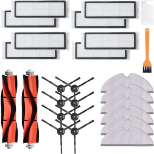 EAS-Hepa Filter Mop Rag Brush for Xiaomi Mijia 1S for Roborock S50 S55 S5 Max S6MaxV Accessories Robot Vacuum Cleaner Parts