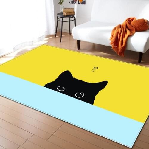 Kids Cartoon Bedroom Animal Print Mat/Carpets For Living Room Decor Rug Child Room Toy Organizer Tapete Rugs Storage Crawl Game