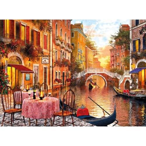 Round&square ,Diamond Embroidery,Venice landscape ,Full,5D,DIY Diamond Painting,Cross Stitch,3D,Diamond Mosaic,Decor