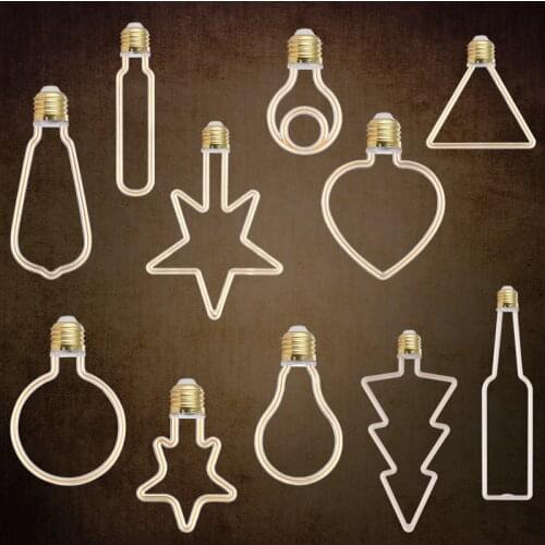 Retro Edison Light Bulbs E27 4W 6W AC220V Vintage Light Bulb LED Night Light Atmosphere Lamp For Pendant Lamp Decor Edison Bulb