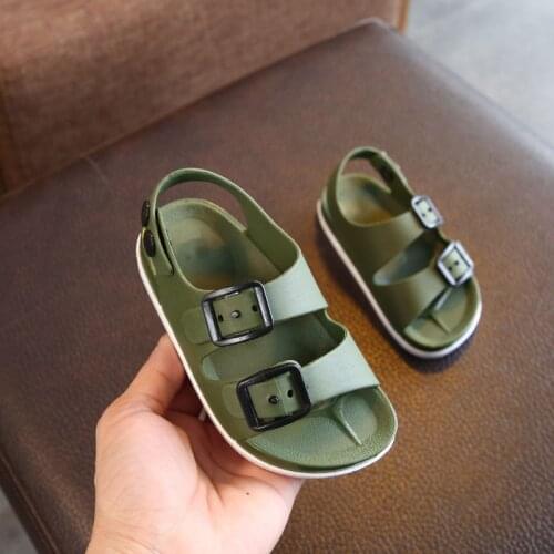 Summer 2021 Boys Shoes England 1-4 Years Old Baby Childrens Sandals Childrens Non-slip Sandals Children