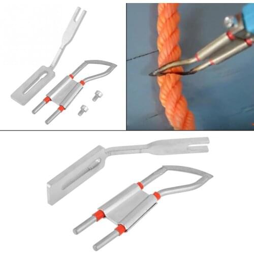 Hot Knife Cutting Blade Electric Hand Held Hot Knife Blade with Cutting Foot for Nylon Fabric Rope Cutter alloy steel