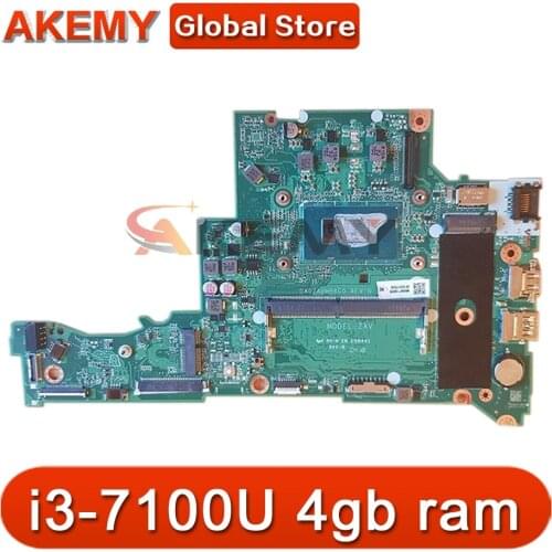 For ACER aspire A315 A315-51 Motherboard laptop computer motherboard nbgnp11008 i3-7100U cpu 4gb ram da0zavmb8g0 Mainboard
