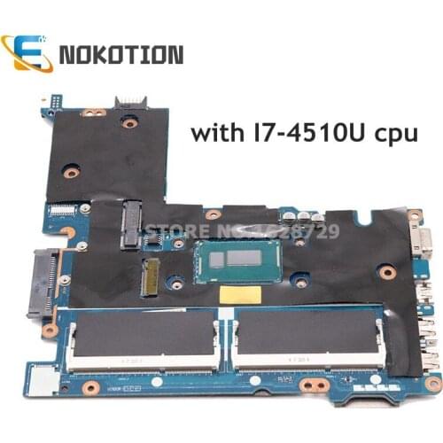 NOKOTION Laptop motherboard For HP Probook 430 G2 SR1EB I7-4510U 768218-001 768218-601 774527-001 ZPM30 LA-B171P Mainboard