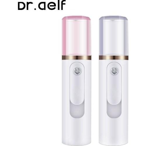 Mini Face Sprayer Cool Mist Facial Steamer Deep Hydrating Home Travel Portable Face Steaming Device Humidification Atomization