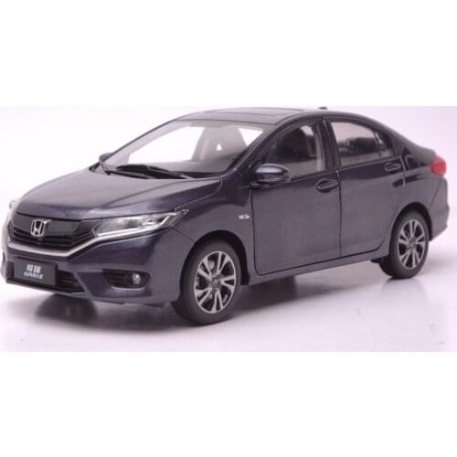 1:18 Diecast Model for Honda Greiz Dark Purple Sedan Alloy Toy Car Miniature Collection Gifts