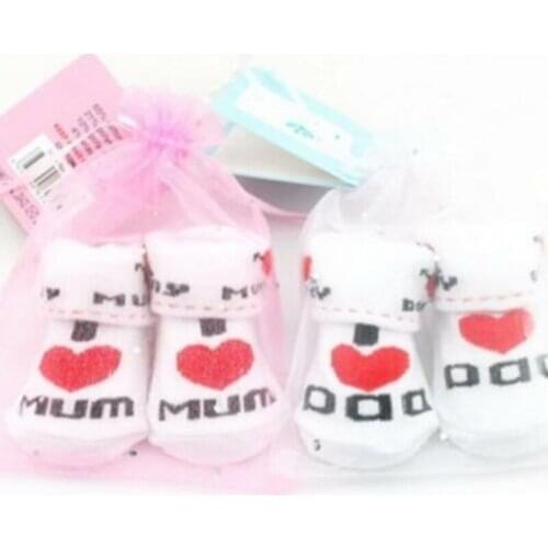 Non-slip Socks New Baby Newborn Socks Autumn And Winter Infant Parent-child Socks Baby Socks For Kids