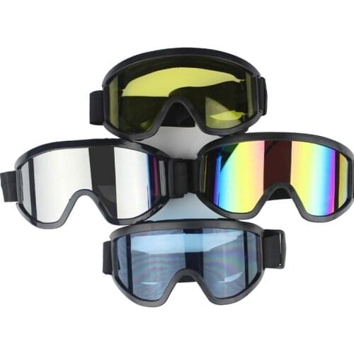 New Men Women Ski Goggles Scooter ATV Helmet Eyewear Velar Tinted Off Road Motocross Glasses Films Can Replacement