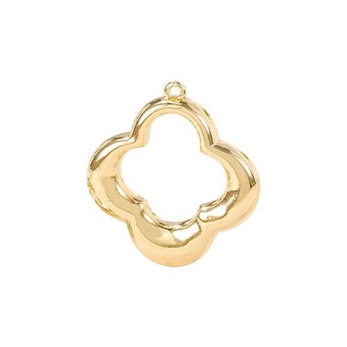 Factory Wholesale Gold Color Brass Charms Pendants Necklace Bracelet Earring Diy Jewelry Making Supplies Accessories