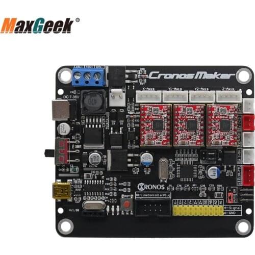 Maxgeek GRBL Laser Controller Board 3-Axis Stepper Motor USB Driver Board Laser Engraving