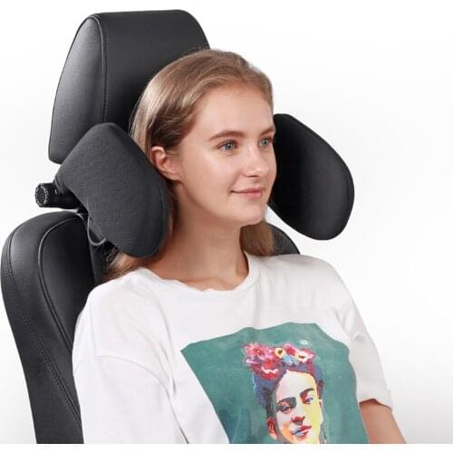 Car Seat Headrest Travel Rest Neck Support Pillow Nap Sleep Both Side Cushion For Children Auto Seat Head Cushion Vehicle Pillow