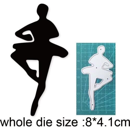 Craft dies Dancer Woman metal cutting dies cut die mold decoration Scrapbook paper craft knife mould blade punch stencils dies