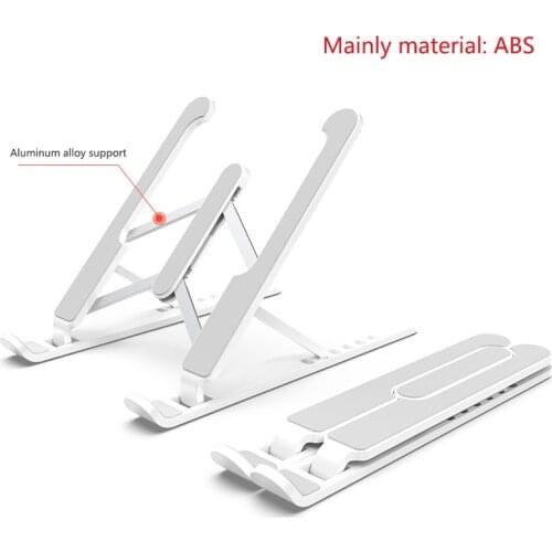 Foldable Laptop Stand Aluminum Adjustable Desktop Tablet Holder Desk Table Mobile Phone Stand For Pro Air Notebook