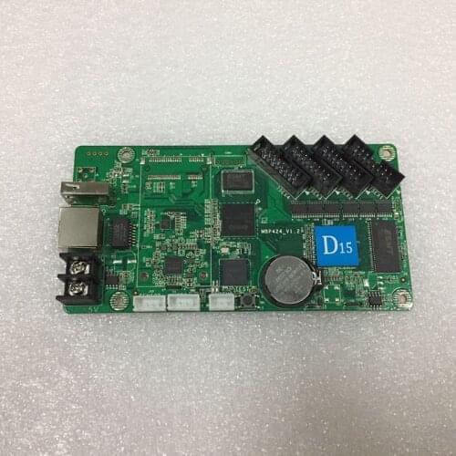 USB/LAN HD-D15 controller ASLLED led display control card RGB video panel control full color led display screen