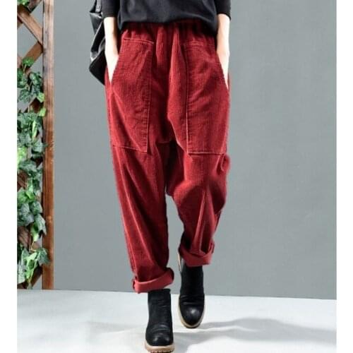 Yosiah Women's Corduroy Trousers