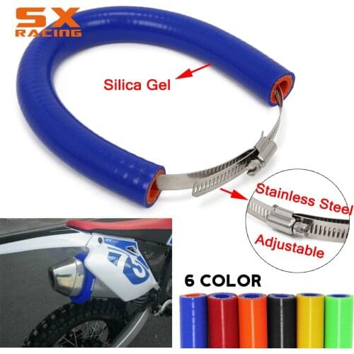 Motorcycle Exhaust Pipe Tube Protection Protector Cover Guard For YAMAHA YZ250 YZF250 450 YZ250F YZ450F WR TTR YZFX 250-500CC