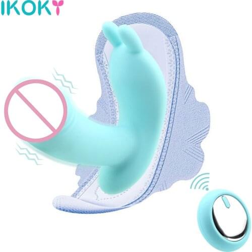 Women Panties Vibrators Dildos Anal Plug Butt Sex Toys For Adults Vagina Clitoris Massage Erotic Machine Wireless Sextoys Femele