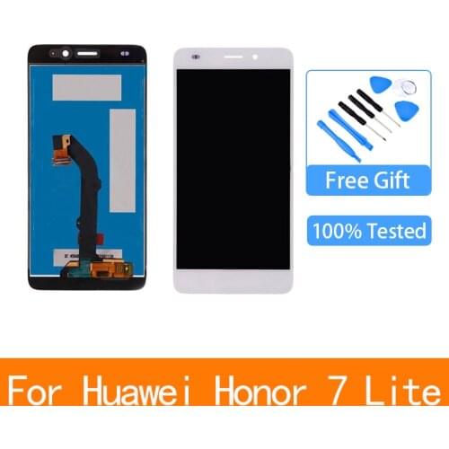 5.2”ORIGINAL For HUAWEI Honor 5C LCD Touch Screen Digitizer Assembly For Huawei Honor 7 Lite Display with Frame Replacement