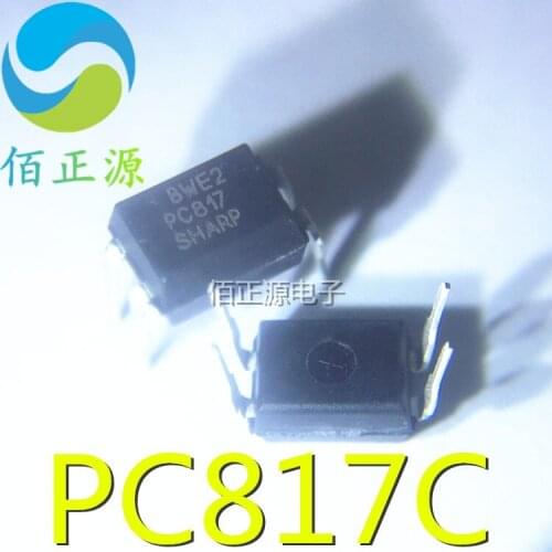 100% Original In Stock New PC817C PC817 LTV817 EL817 DIP-4 (10pcs/lot)