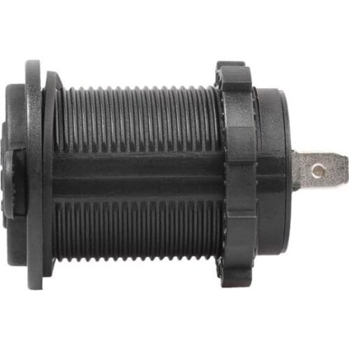 12V-24V Waterproof Power Outlet Adapter Plug For Motorbike Cigarette Lighter