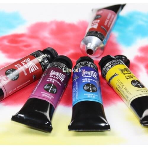 Super Vision 15 Color,Watercolor Pigment,high Transparency Professional Master Level, Environmental Protection,landscape,flowers