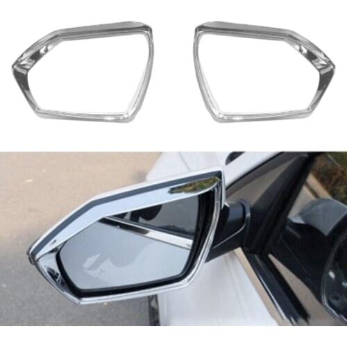 Car Reversing Rearview Mirror Rain Eyebrow Reversing Mirror Rain Cover Suitable for Hyundai Elantra 2021