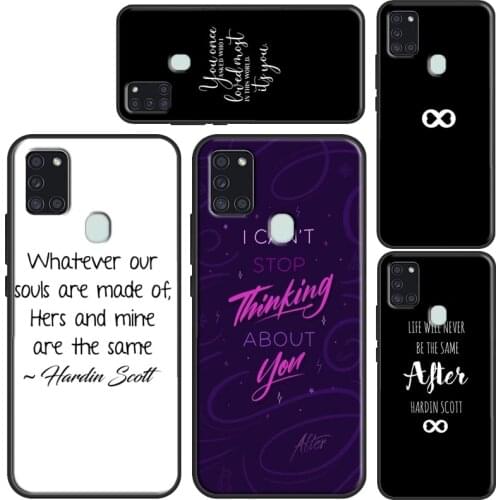 After Tessa Hardin Scott Quotes For Samsung A31 A51 A71 A21S A11 M21 M31 Case For Galaxy A20e A10 A30S A40 A50 A70 Cover