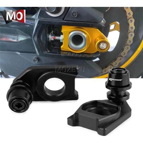 FOR SYM MAXSYM TL 500 2020-2021 Motorcycle Chain Adjustment Block Frame swingarm Spools sliders Rear Wheel Axle Stand Hook Set