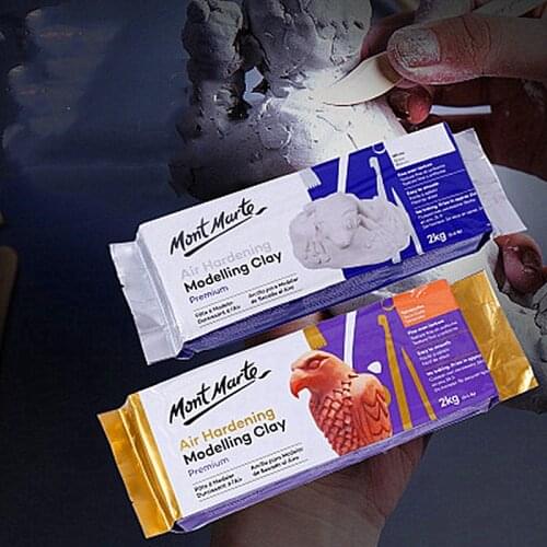 500g/ 1.5kg Professional High-quality Polymer Clay No-bake Clay Pottery DIY Craft Soft Clay Sculpture Mud Wax Modeling