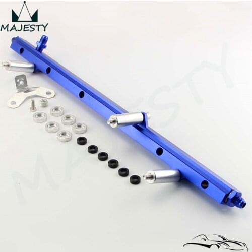 RACING Fuel Rail Kit for Supra Aristo JZA80 2JZ Turbo UPGRADE 92-02 BLUE