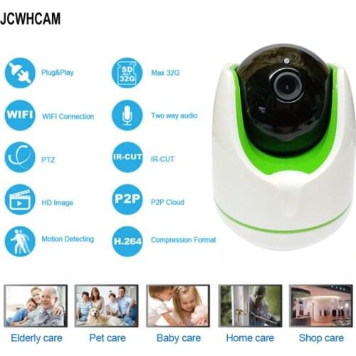 JCWHCAM IP Camera 1MP 960P WiFi Wireless IP Camera CCTV Security Camera Two Way Audio Baby Monitor Easy QR CODE Scan Connect