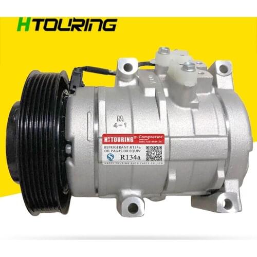 For Car Acura MDX Honda Odyssey Pilot Ridgeline AC Compressor 10S20C 38810RCAA01 38810RDAA01 38810RDJA01 38810RGLA01 4710535 6PK