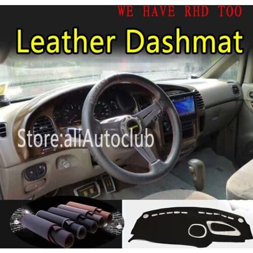 Leather Dashmat Dashboard Cover Dash Mat Carpet Car Styling Custom Accessories for Hyundai Grand Starex H-1 H1 1997 1998- 2005