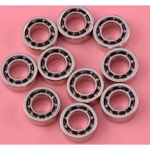 LETAOSK 10Pcs Steel High Speed Bearing R188 Hybrid Inline Open Design Low Maintenance for Finger Hand Spinner Toy