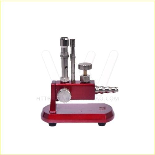 Micro Gas Propane Light Bunsen Burner Double Tube Rotatable Dental Lab Equipment