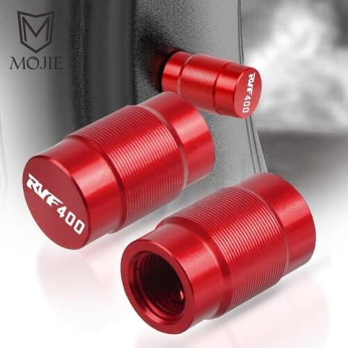 Motorcycle CNC Vehicle Wheel Tire Valve Air Port Stem Caps Covers Plug For Honda RVF400 RVF 400 NC35 NC 35 1994-1996 1995