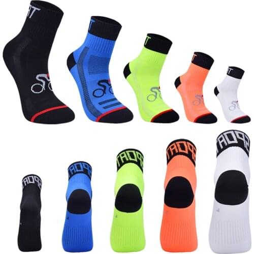 5pairs/lot Nylon Cycling Socks Breathable Running Basketball Outdoor Sport Sock Non-slip Bicycle Bike Compression Climbing Socks