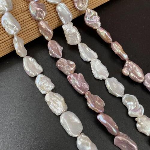 New Fashion Baroque Pearl Beaded Natural Freshwater Pearls Loose Beads for Jewelry Making DIY Accessories Fit Necklace Bracelet