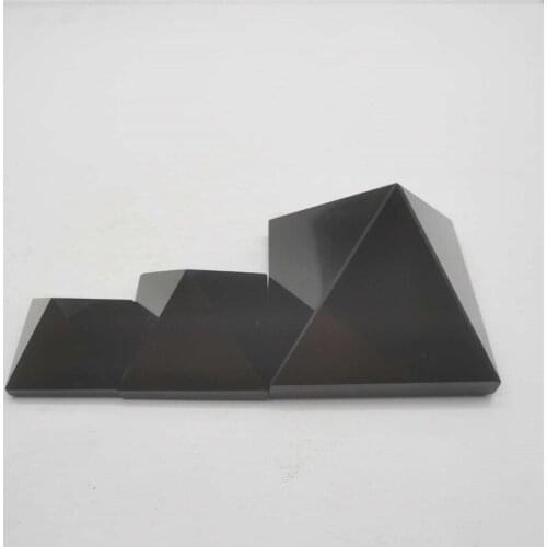 NEW Obsidian Pyramid Living Room Natural Crystal Stone Obsidian Pyramid Ornaments # SW